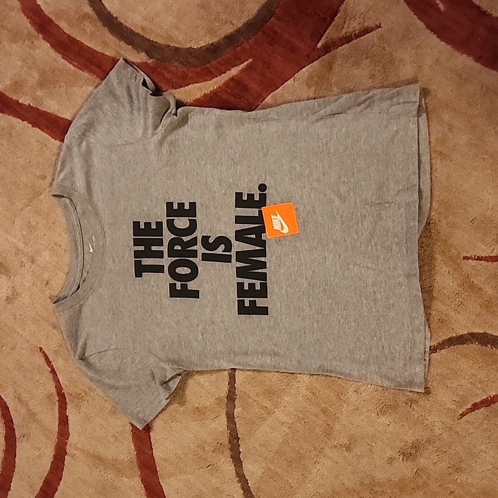 Nike The Force Is Female Tshirt